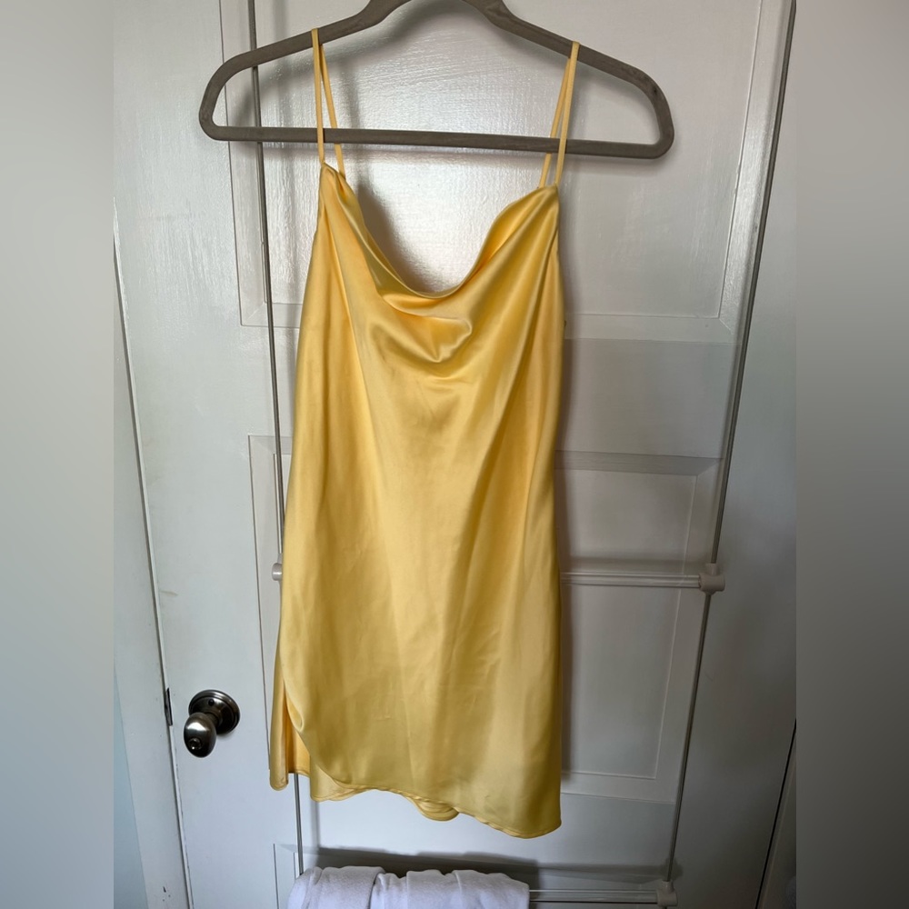 Yellow Majorelle Mini Dress